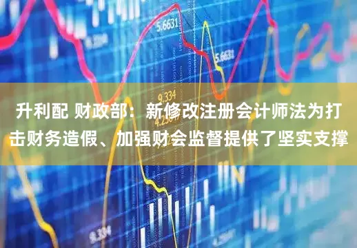 升利配 财政部：新修改注册会计师法为打击财务造假、加强财会监督提供了坚实支撑